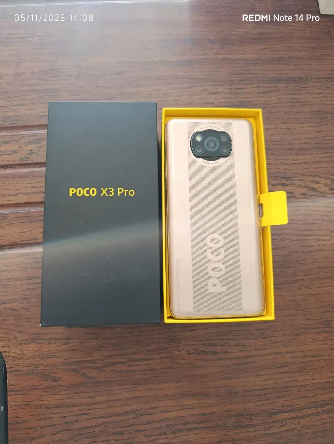 پوکو ایکس ۳  پرو  رام ۶  گیگ ۱۲۸   استثنایی|موبایل|کاشان, عربها|دیوار