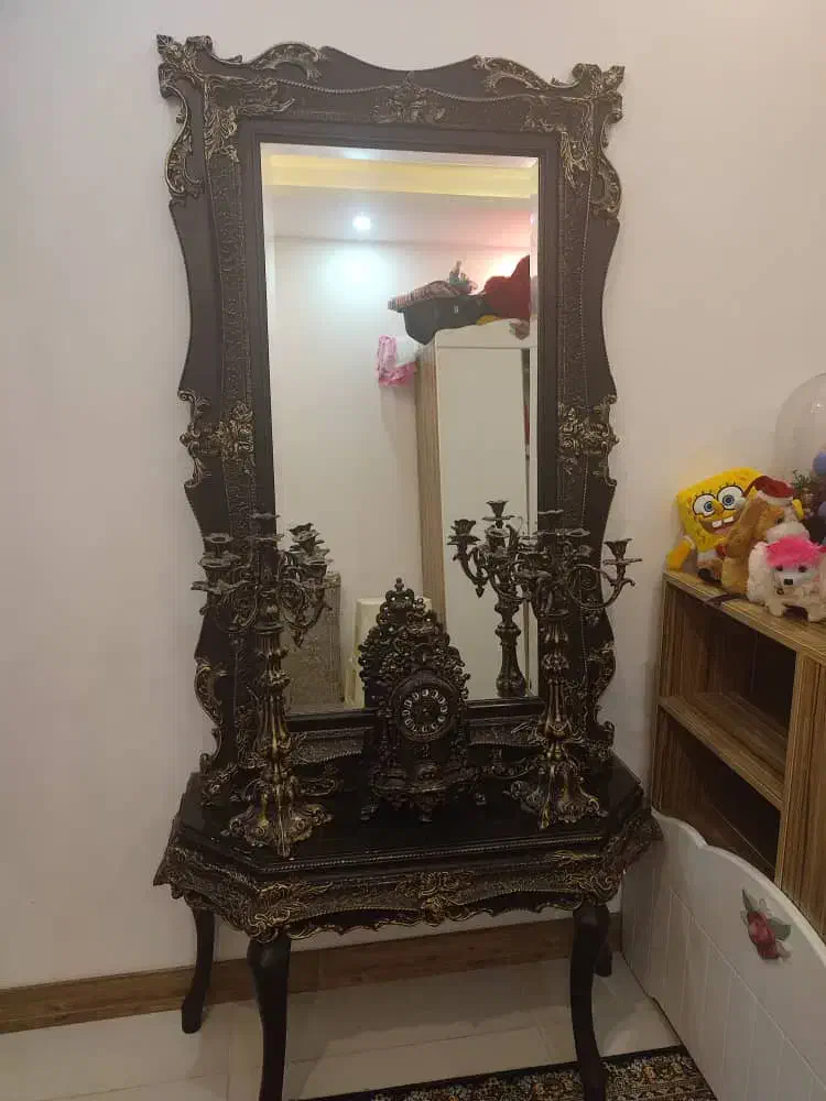 آینە و شمعدان|آینه|سنندج, |دیوار