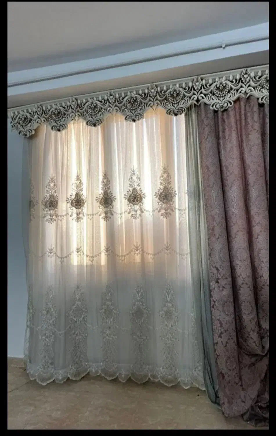 پرده|پرده، رانر، رومیزی|ساوه, |دیوار