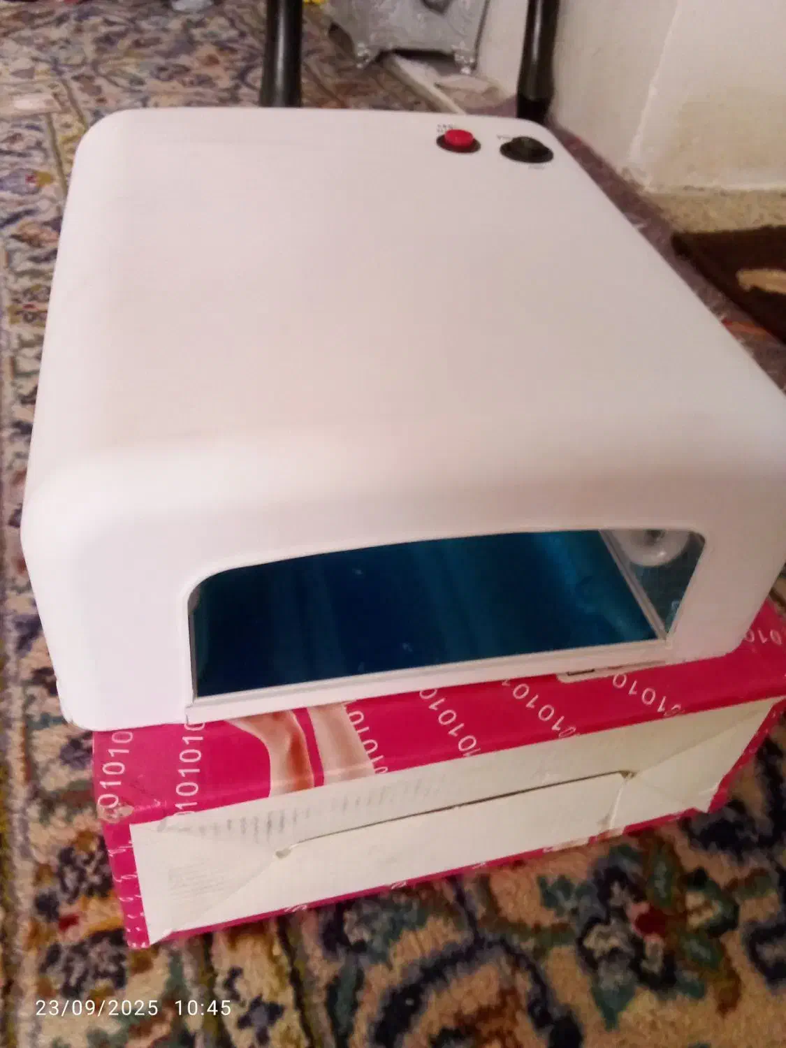 دستگاه یو وی  خشک کننده ناخن ، نو  و داخل کارتن|آرایشی، بهداشتی، درمانی|ورامین, خورین|دیوار