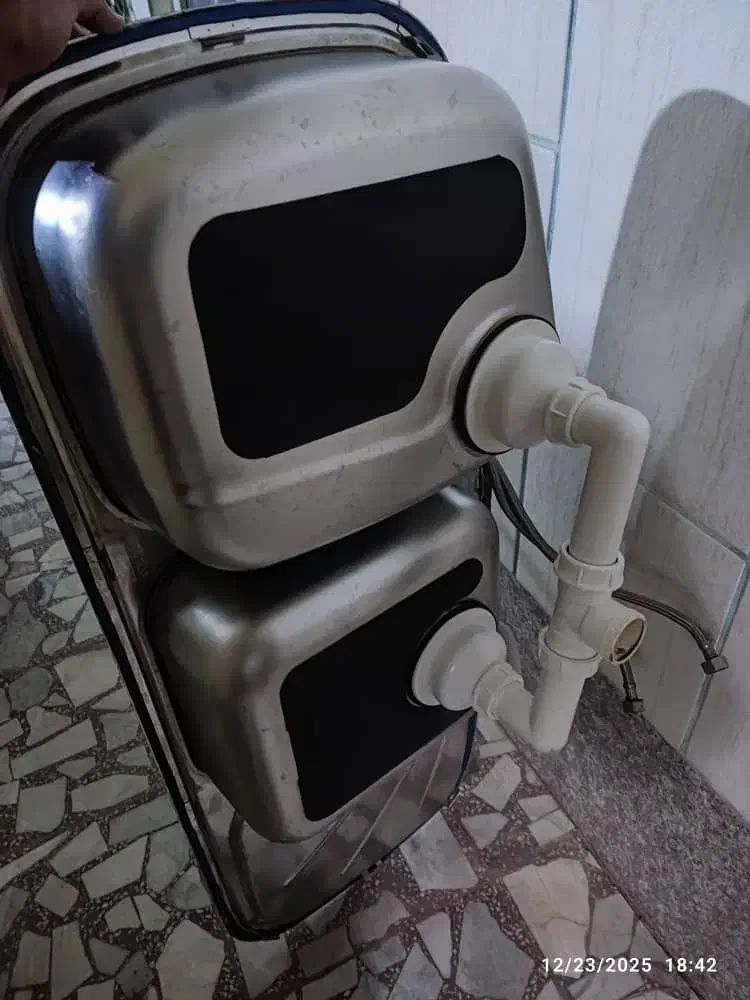 سینک توکار|آب‌چکان و نظم‌دهنده ظروف|کرج, باغستان|دیوار