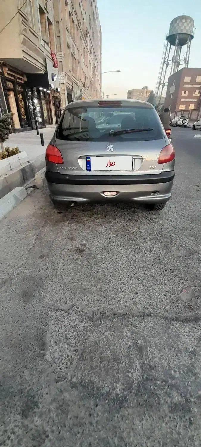 206 مدل ۹۰ بی رنگ|خودرو سواری و وانت|اندیشه, شهرک مریم|دیوار