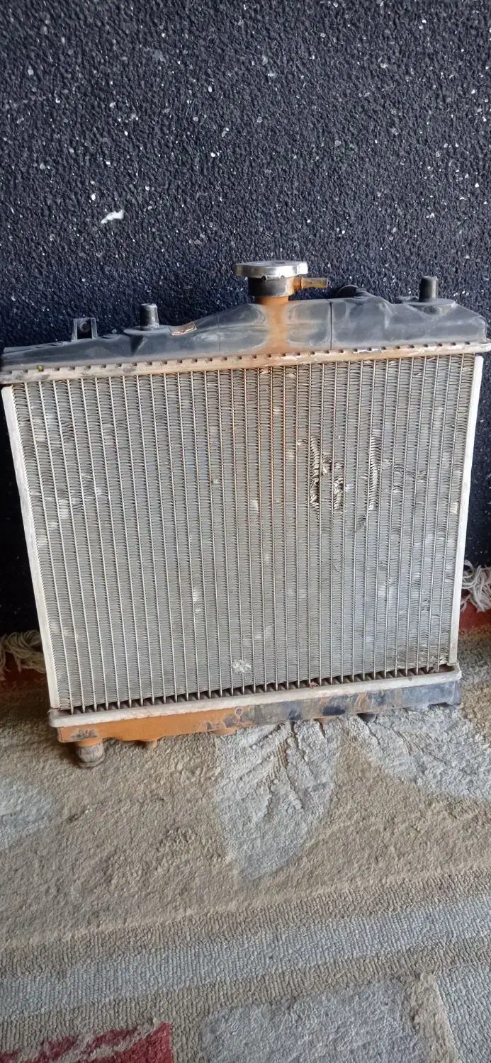 رادیاتور پراید با فن پراید سالم سالم|قطعات یدکی و لوازم جانبی|کرمانشاه, |دیوار