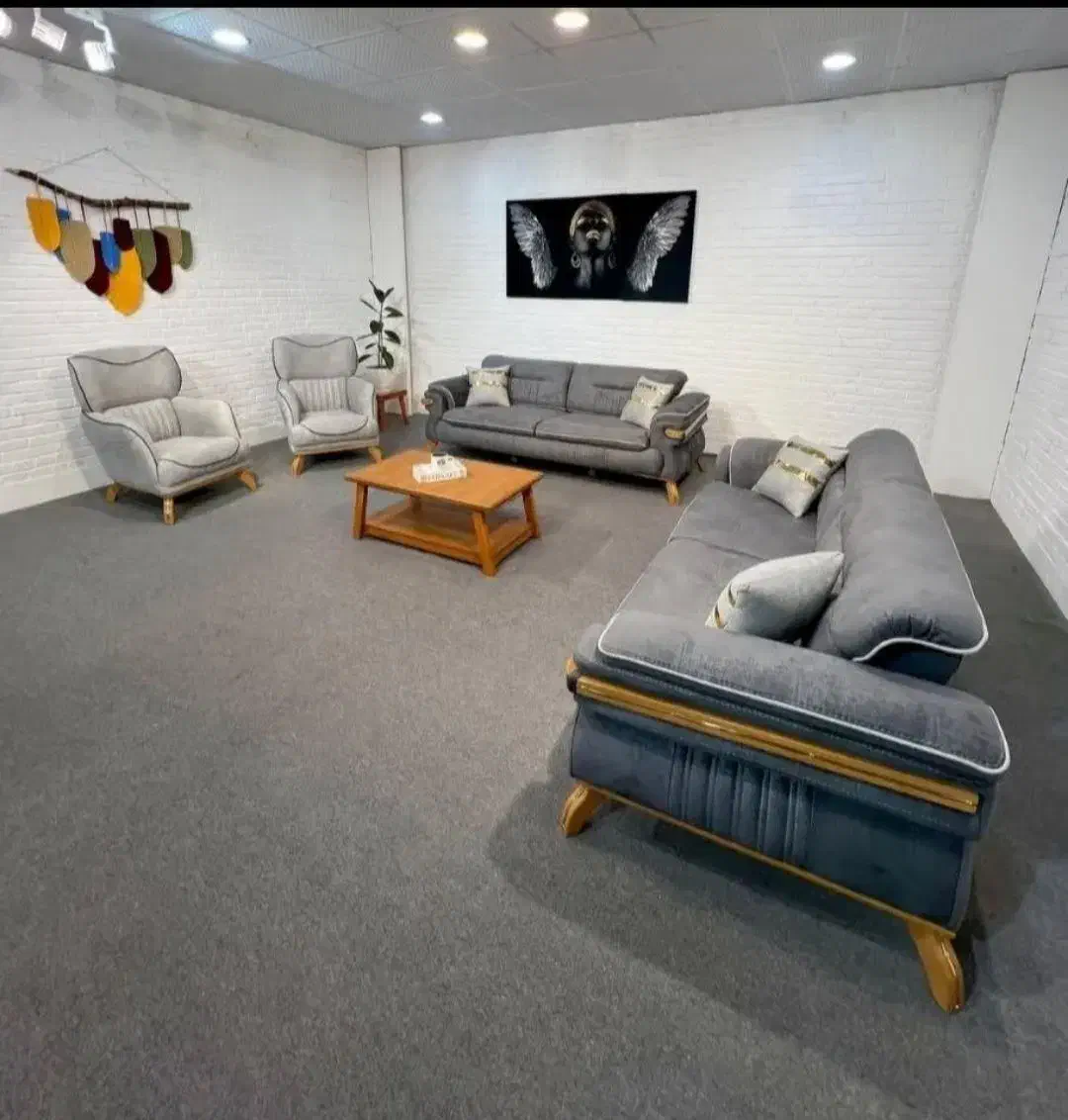 مبل دهقانی کد ۱۲۲۷۳۷۳۸|مبلمان خانگی و میز عسلی|نوشهر, |دیوار