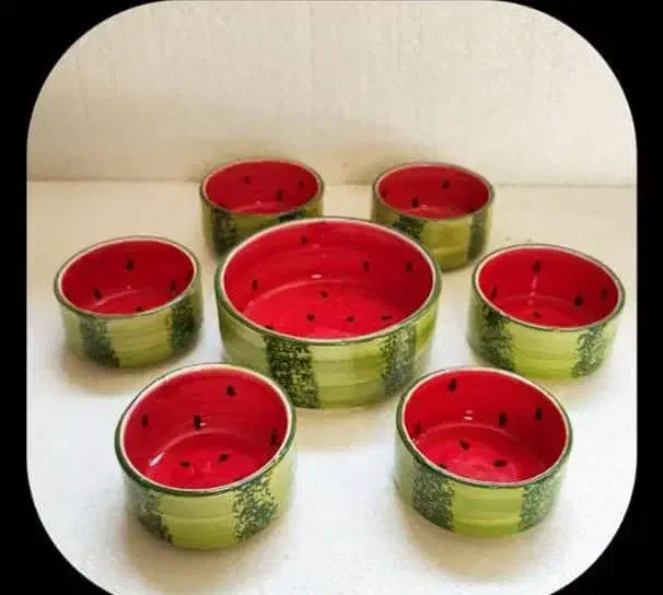 ست ۷ پارچه یلدایی بسیار شیک|ظروف سرو و پذیرایی|مرودشت, مسکن مهرگان|دیوار