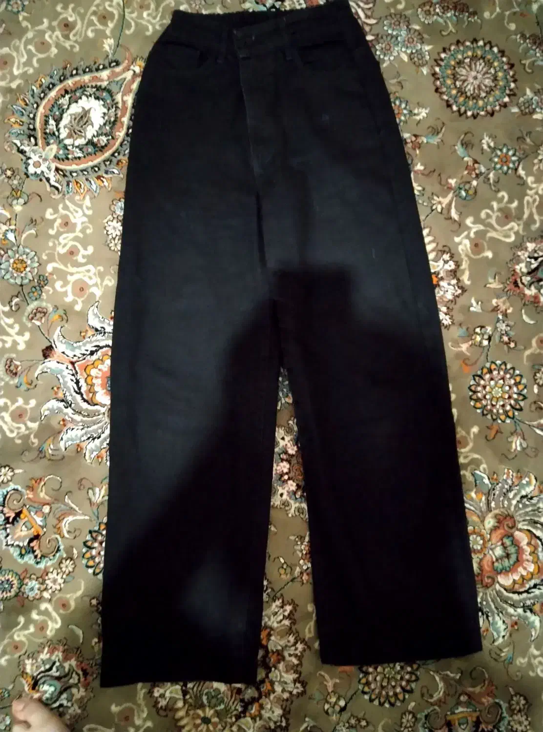 شلوار نیم بگ مشکی|لباس|بومهن, |دیوار