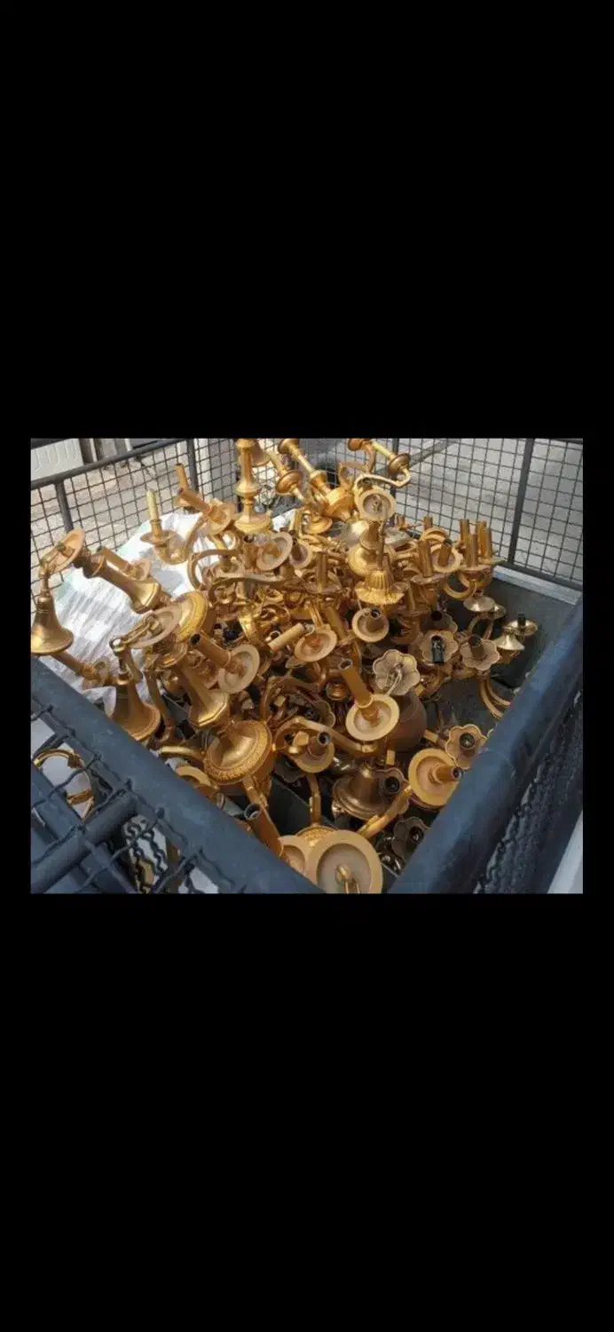 فروش خریدار لوستر آبکاری و برنزی سالم و خراب|لوستر و چراغ آویز|تهران, سعادت‌آباد|دیوار