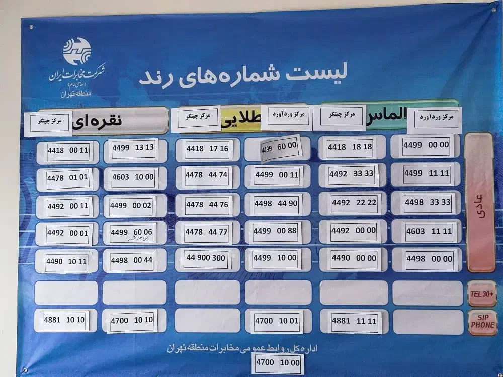 خط ثابت|تلفن رومیزی|تهران, چیتگر شمالی|دیوار