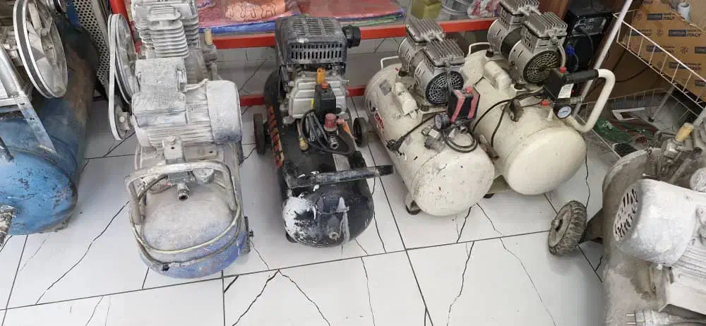 اجاره موتور باد کمپرسور باد کنتکس پاش کرایه ابزار|خدمات پیشه و مهارت|شیراز, دارالرحمه|دیوار