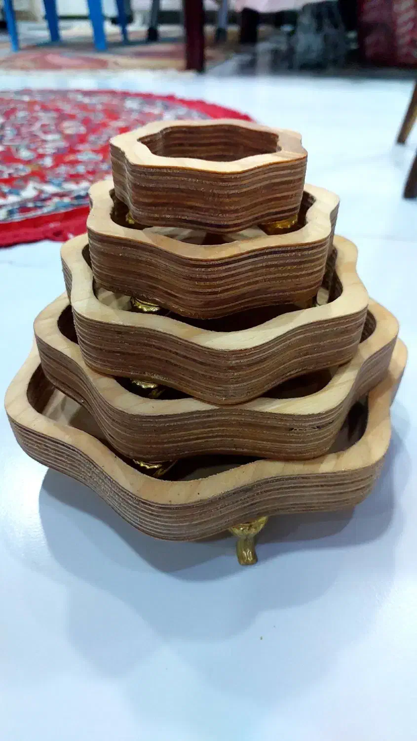 اردو خوری  ۵ عددی|ظروف سرو و پذیرایی|مسجد سلیمان, |دیوار