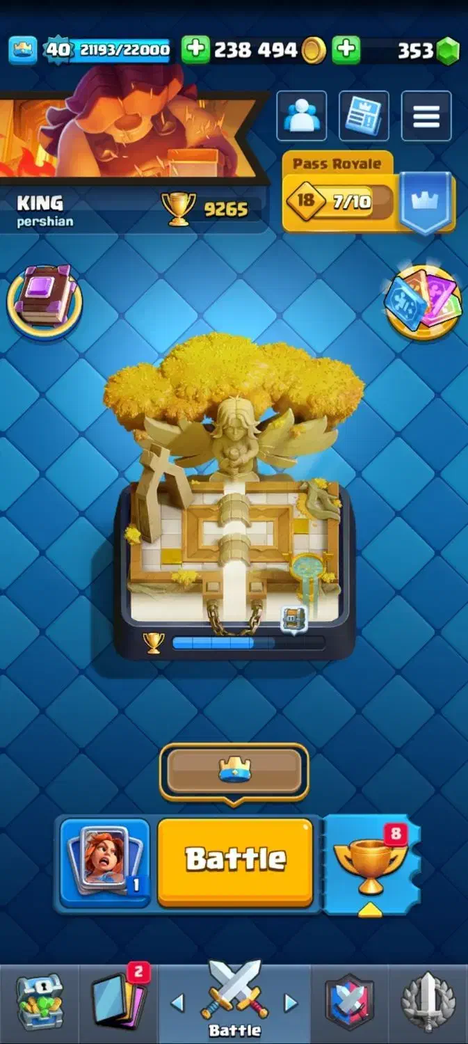 کلش رویال|کلکسیون و سرگرمی|قم, پردیسان|دیوار