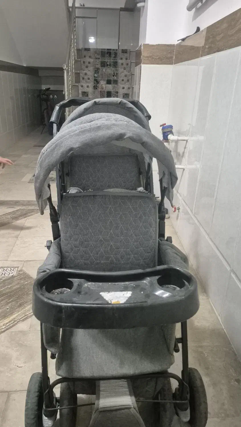 کالسکه دوقلو|کالسکه و لوازم جانبی|زنجان, |دیوار