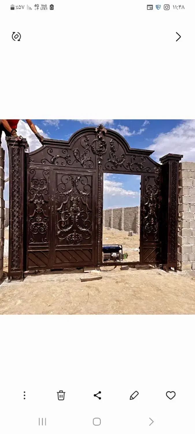 ساخت درب و پنجره اهنی وupvc(دو جداره)|خدمات پیشه و مهارت|بهارستان, |دیوار