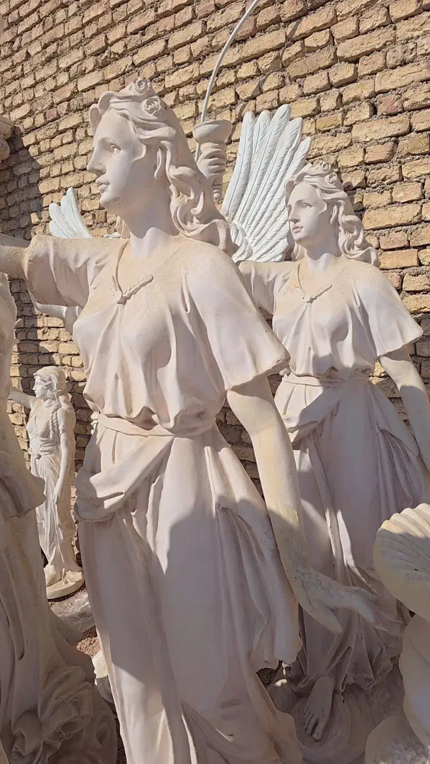 مجسمه آزادی بال دار خام|مجسمه، تندیس، ماکت|خمینی‌شهر, |دیوار