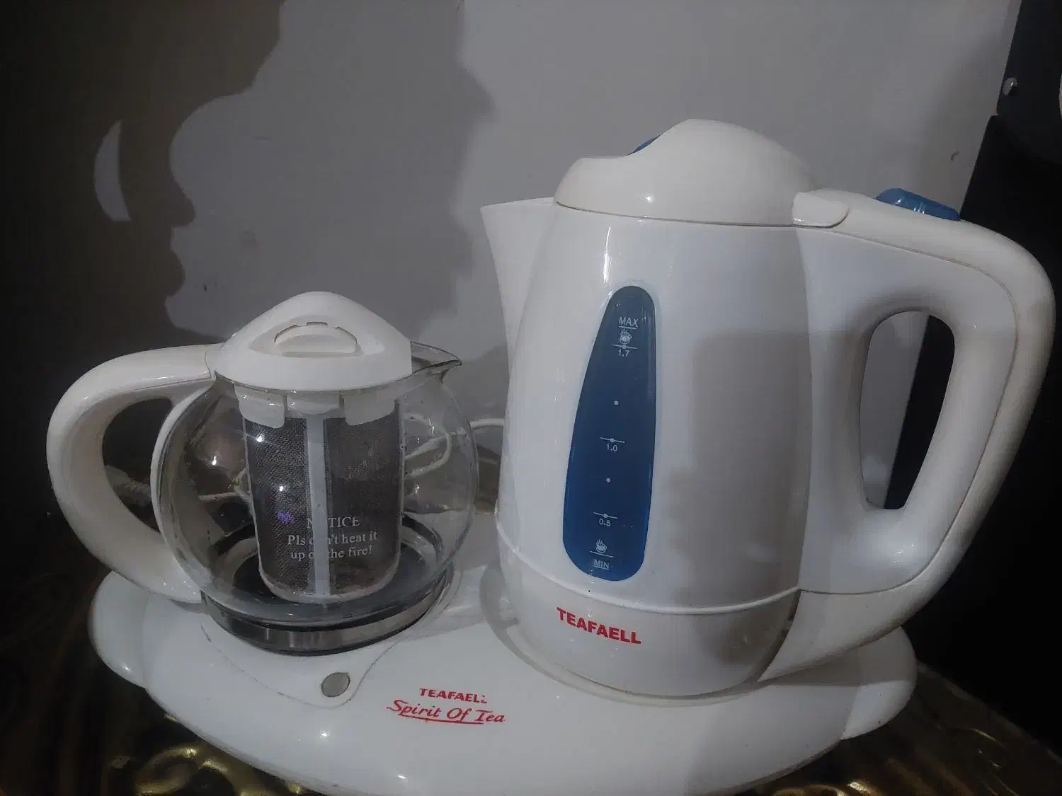 چای ساز دوقلو تفال|سماور، چای‌ساز، قهوه‌ساز|شیراز, صاحب الزمان|دیوار