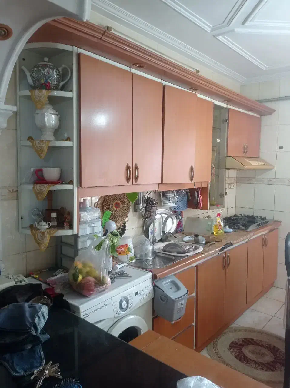 کابینت ام دی اف رنگ آجری|مصالح و تجهیزات ساختمان|لنگرود, |دیوار