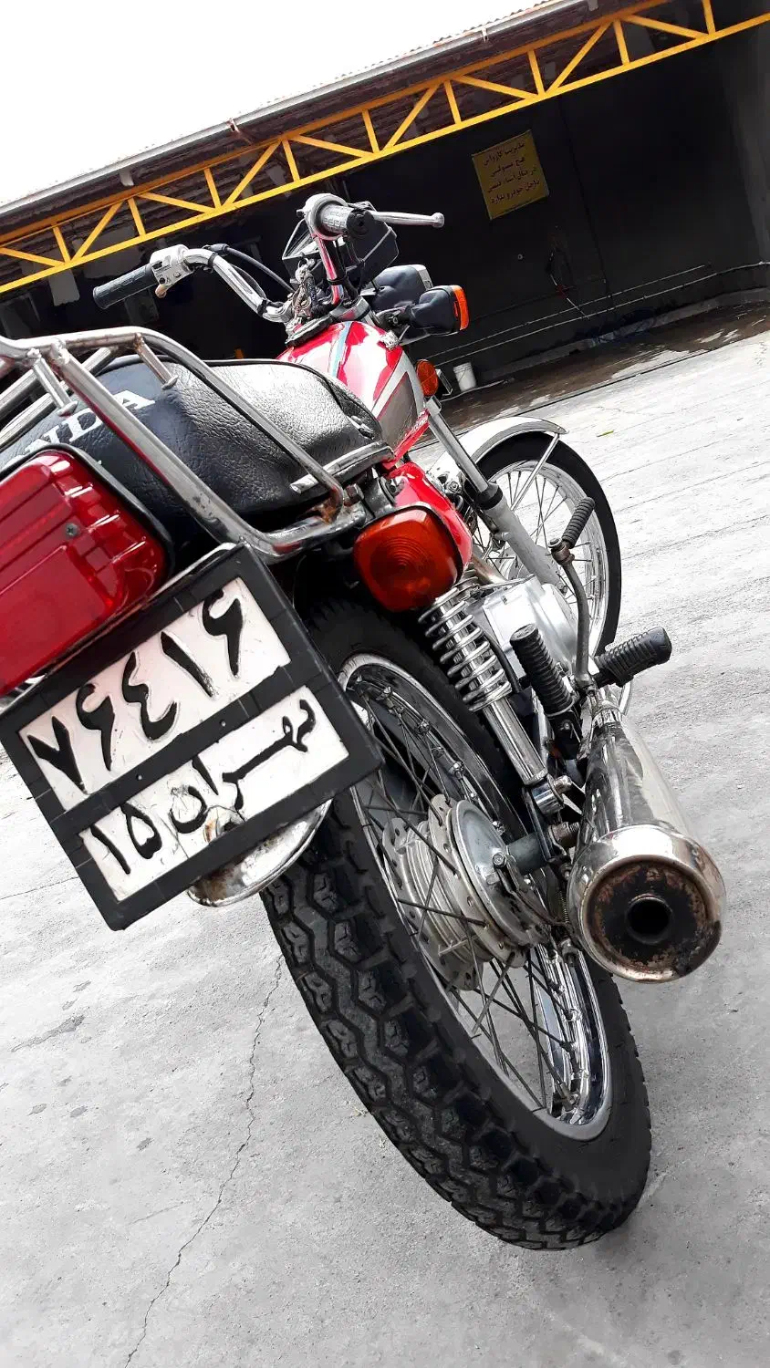 موتور سی دی آی مدل 81|موتورسیکلت|قم, شهرک سازمان آب|دیوار