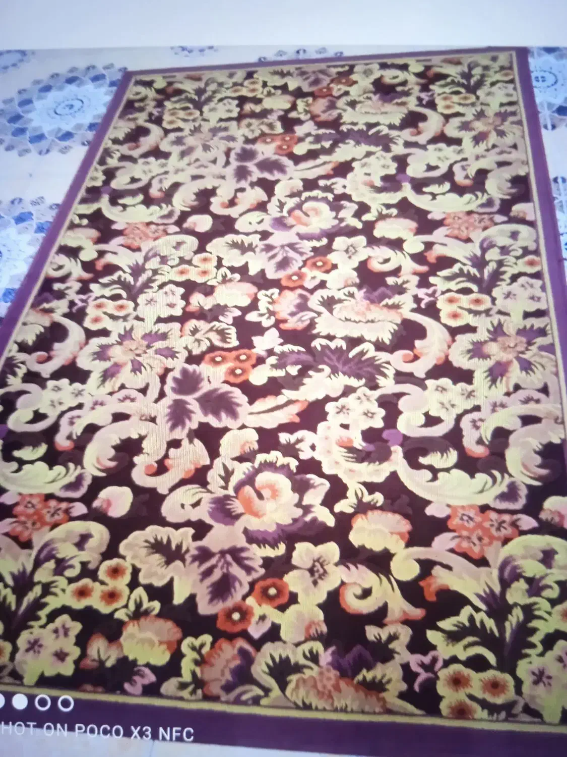 گلیم فرش چهار متری|گلیم، جاجیم، گبه|خرم‌آباد, |دیوار