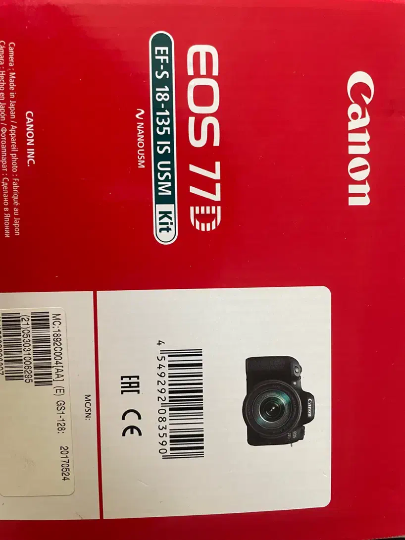 دوربین canon eds 77d|دوربین عکاسی و فیلم‌برداری|اصفهان, خلجا|دیوار