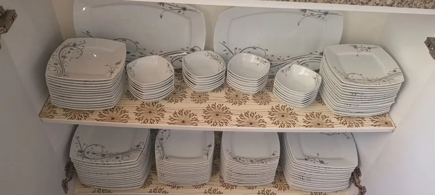 ظروف پذیرایی چینی|ظروف سرو و پذیرایی|هشتگرد, شهرک بعثت|دیوار