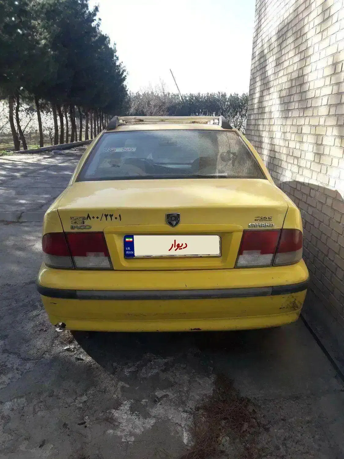 تاکسی سمند EL دوگانه سوز، مدل ۱۳۹۰|خودرو سواری و وانت|مشهد, الهیه|دیوار