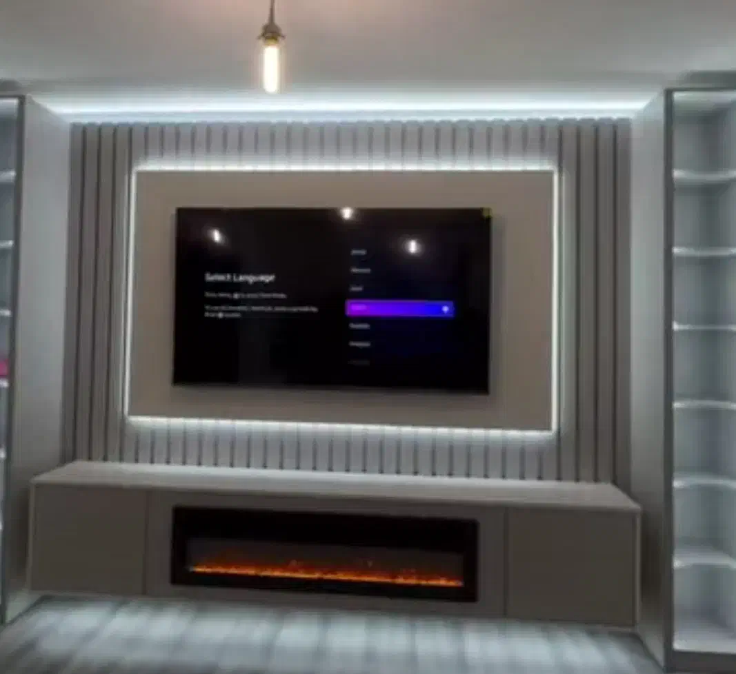 تی وی وال وشومینه|خدمات پیشه و مهارت|تبریز, |دیوار