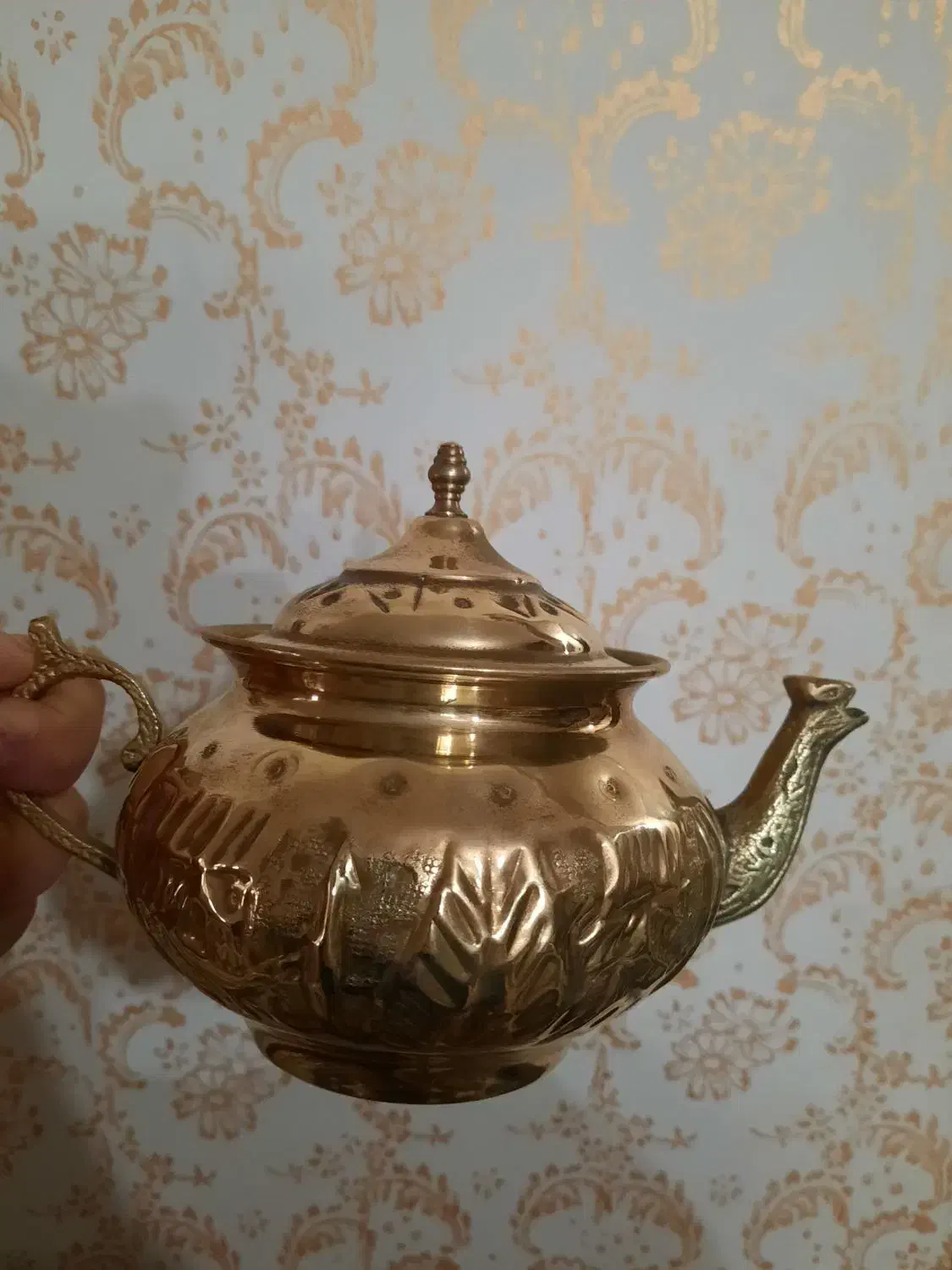 قوری برنزی نو|ظروف سرو و پذیرایی|اهواز, کوی مهدیس|دیوار