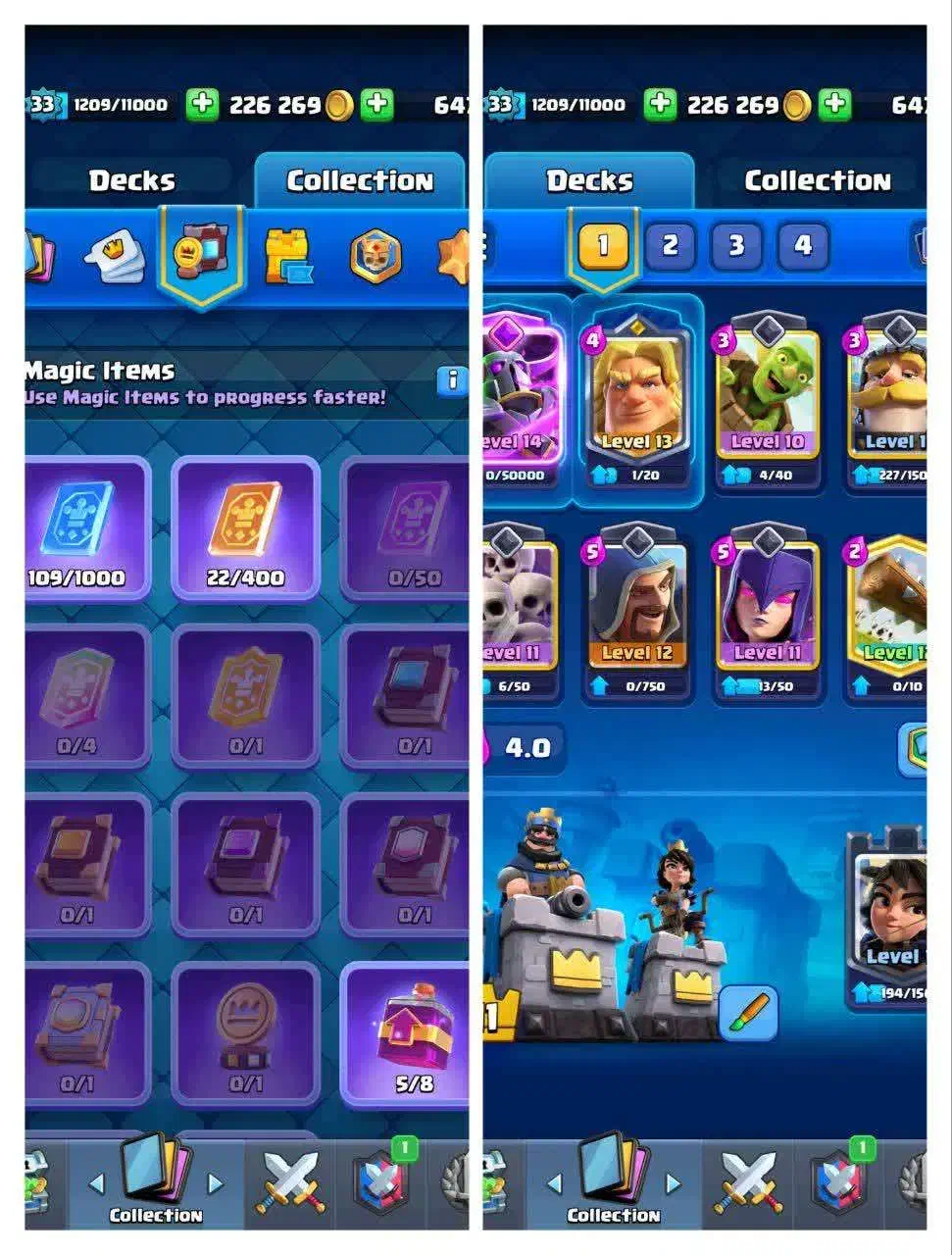 اکانت کلش رویال|کنسول، بازی ویدئویی و آنلاین|بیرجند, |دیوار