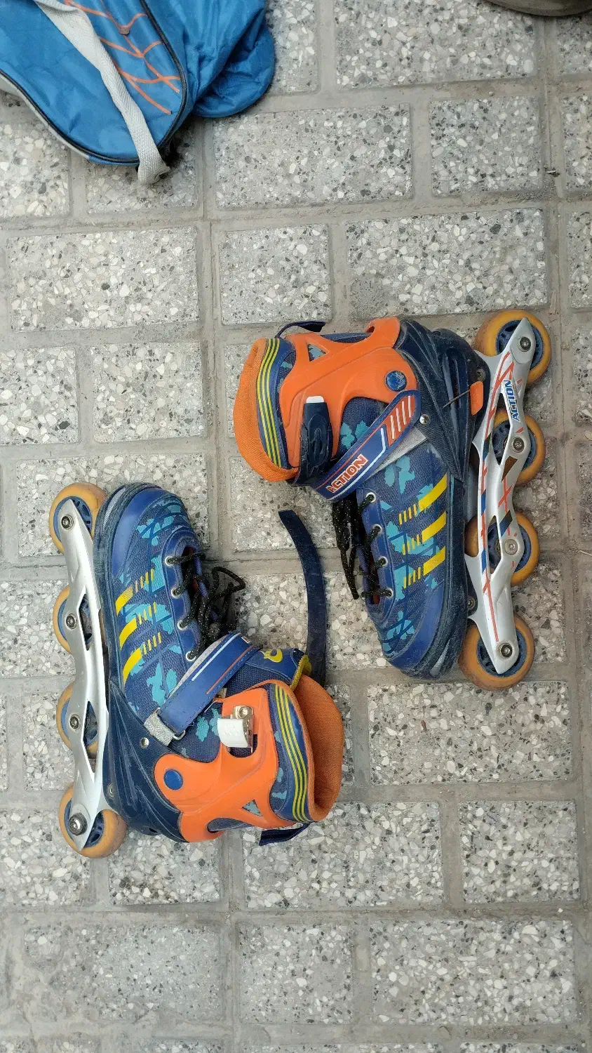 اسکیت خطی برند Action، فروش فوری|دوچرخه، اسکیت، اسکوتر|مشهد, شهرک لشکر (شهرک غرب)|دیوار