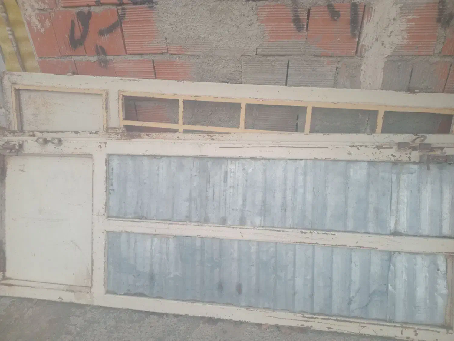 درب آهنی ۳لت سالم|مصالح و تجهیزات ساختمان|بجنورد, |دیوار