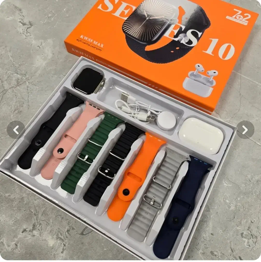 ساعت هوشمند هفت بند باایرپاد kw55 max|ساعت|زنجان, |دیوار