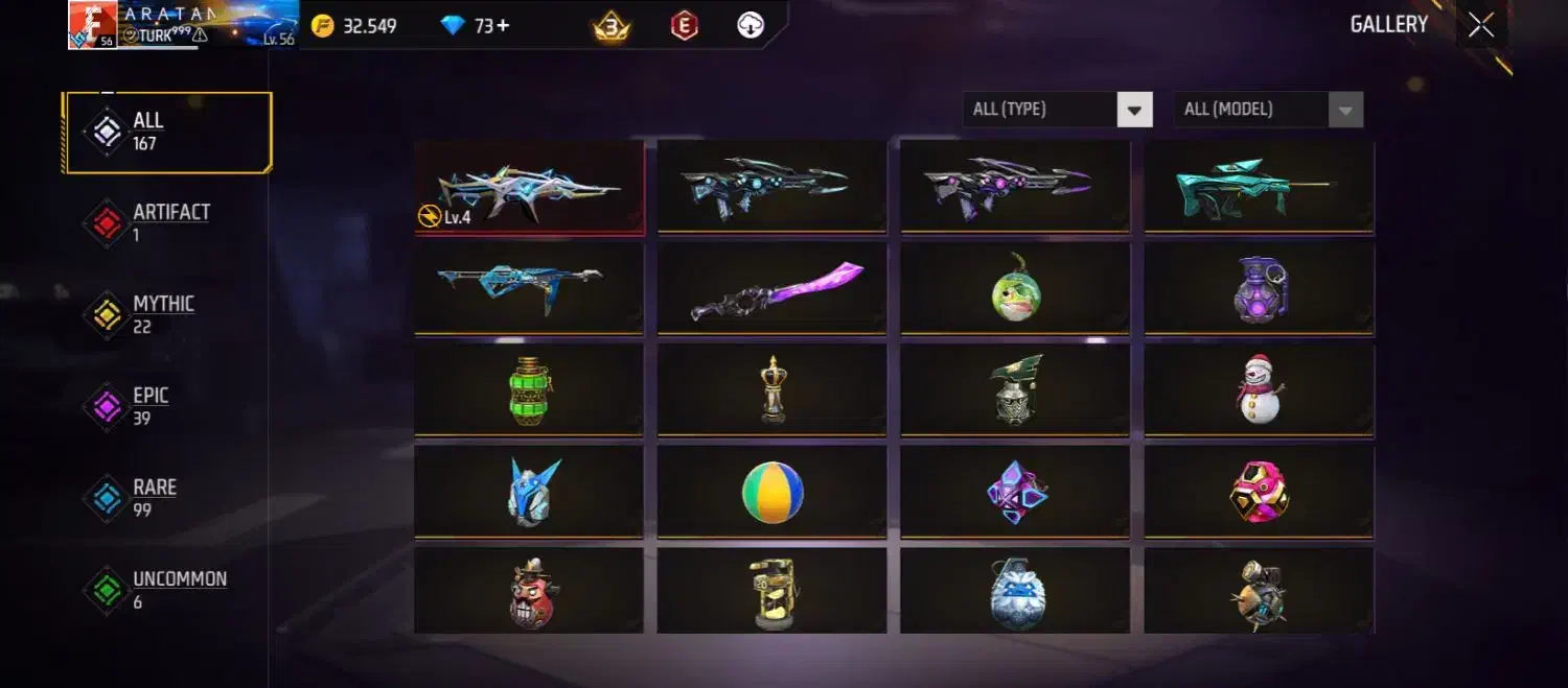 اکانت فری فایر|کنسول، بازی ویدئویی و آنلاین|میاندوآب, |دیوار