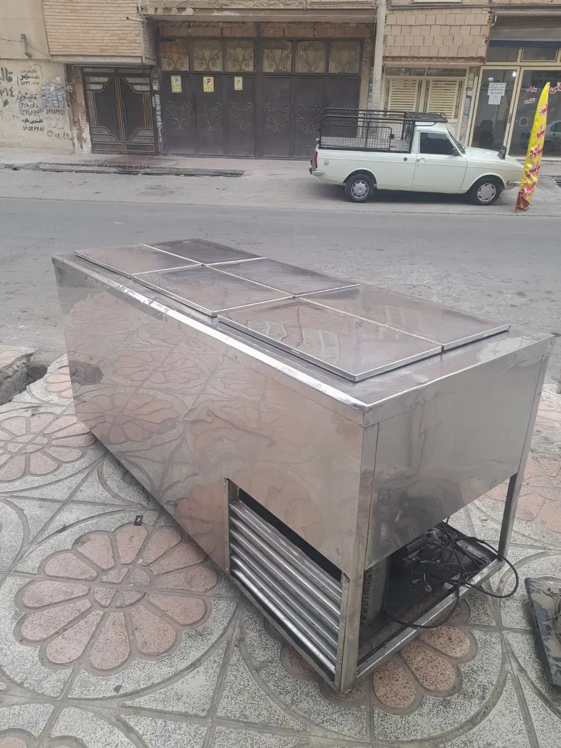 فریزر صندوقی ۶درب ۲ متری درحدنونو|فروشگاه و مغازه|نسیمشهر, |دیوار