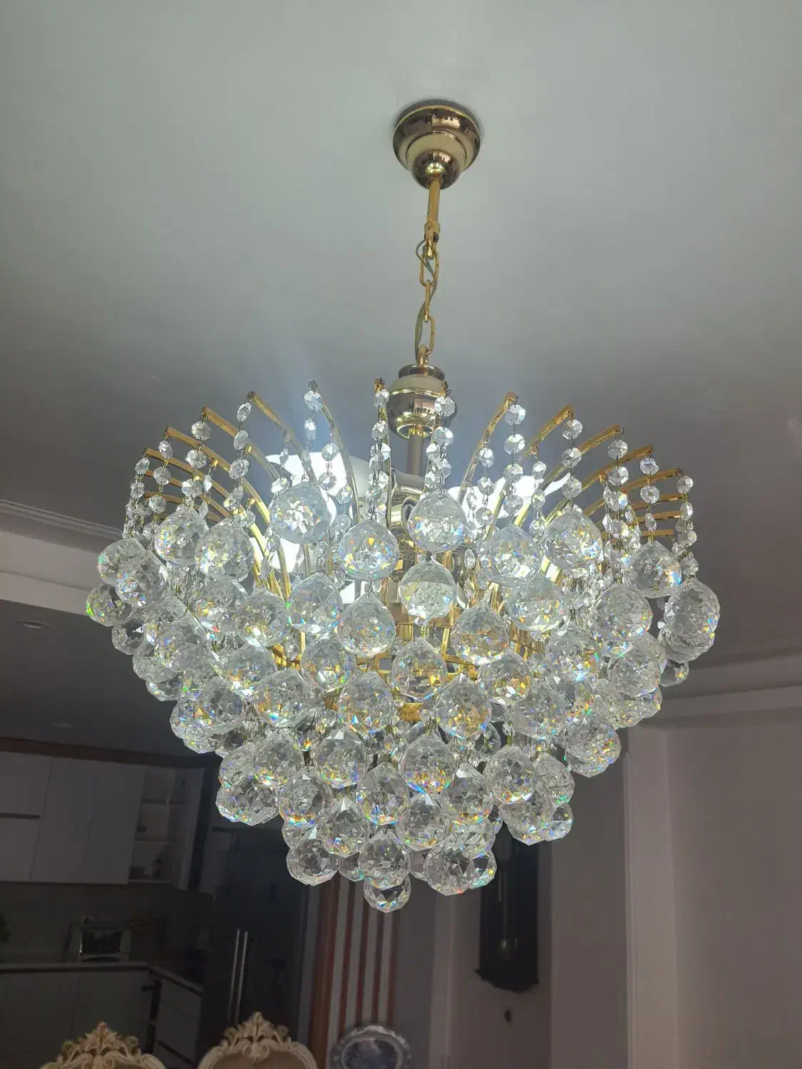 لوستر|لوستر و چراغ آویز|نهاوند, |دیوار