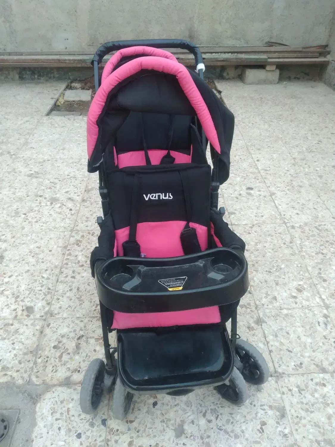 کالسکه دوقلو تمیز|کالسکه و لوازم جانبی|اهواز, اسماعیلیه|دیوار