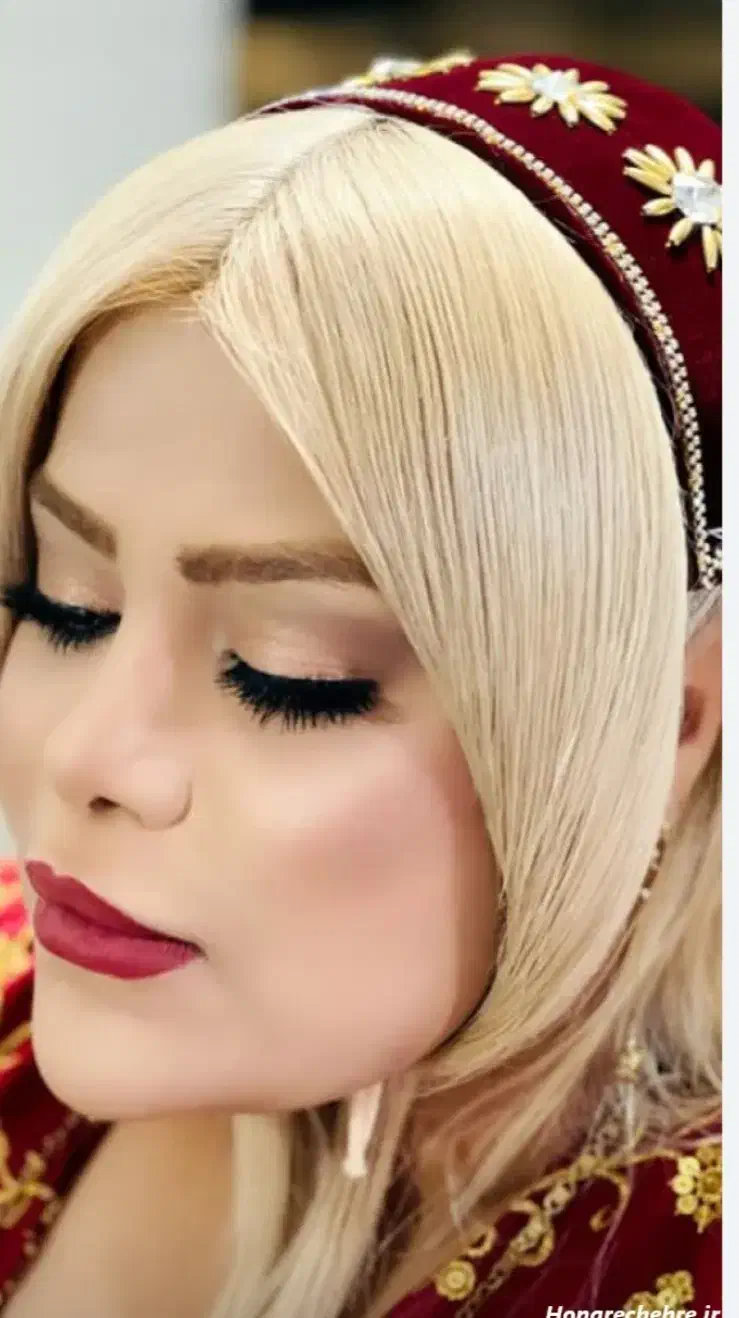 زلف و میکاپ با کیفیت و قیمت استثنایی|خدمات آرایشگری و زیبایی|یاسوج, |دیوار