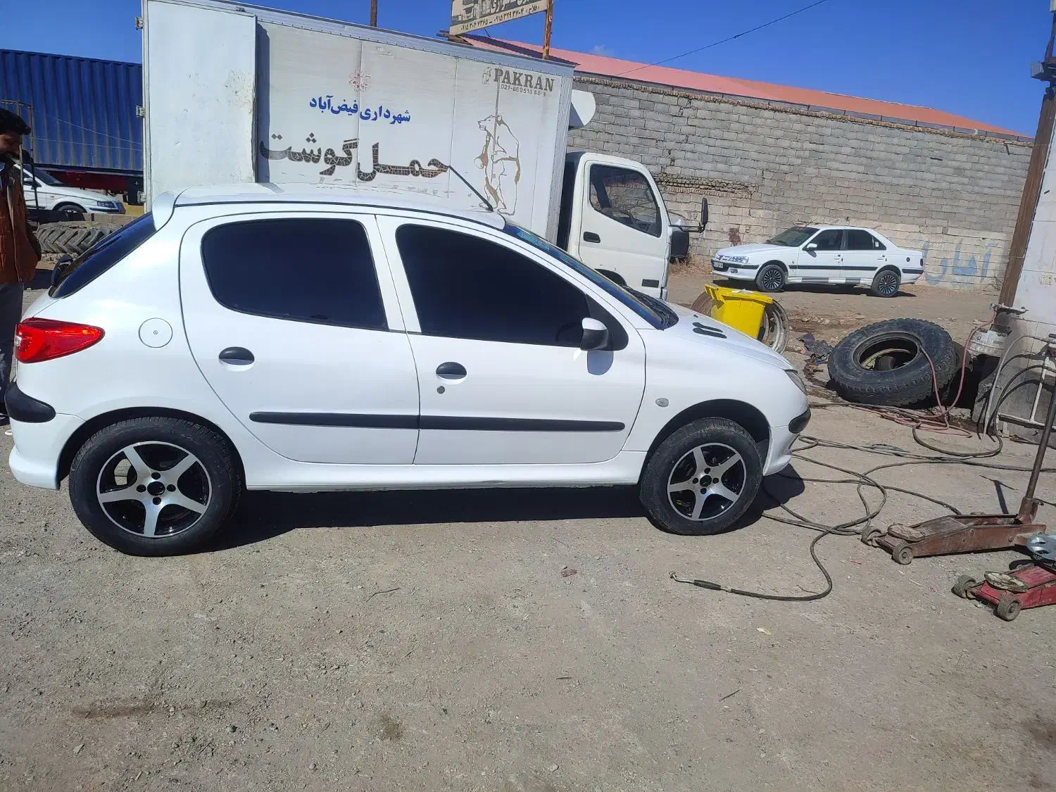 ۲۰۶ مدل آخر ۹۵ تمیز و فنی سالم|خودرو سواری و وانت|مشهد, حضرت حجت|دیوار