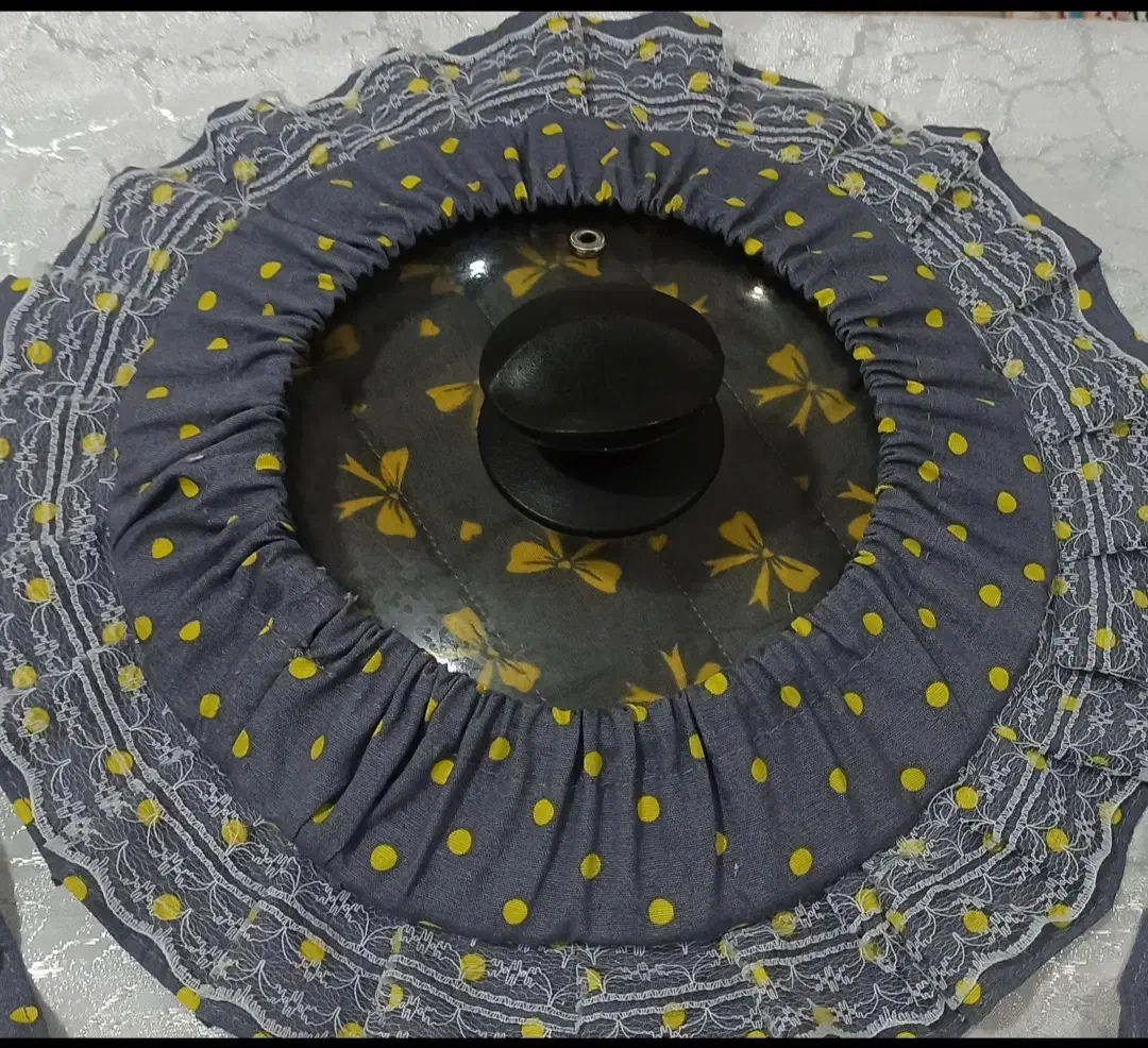 دمکنی باتزیین تور|سفره، حوله، دستمال آشپزخانه|قم, علی آباد سعدگان|دیوار