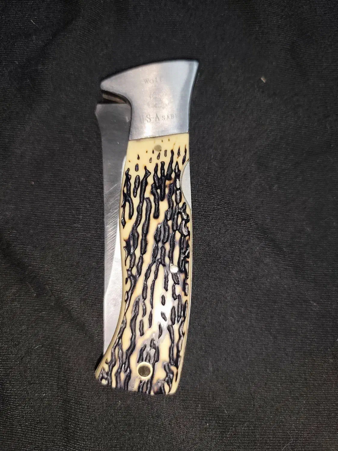 چاقو استخونی|کلکسیون اشیاء عتیقه|ایذه, |دیوار