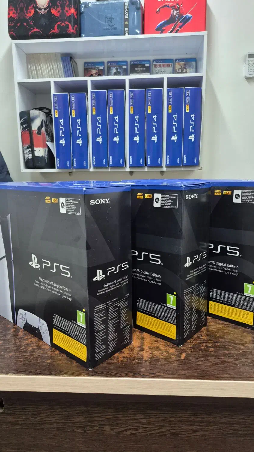 کنسول PS5 اسلیم دیجیتال آکبند|کنسول، بازی ویدئویی و آنلاین|رشت, استادسرا|دیوار