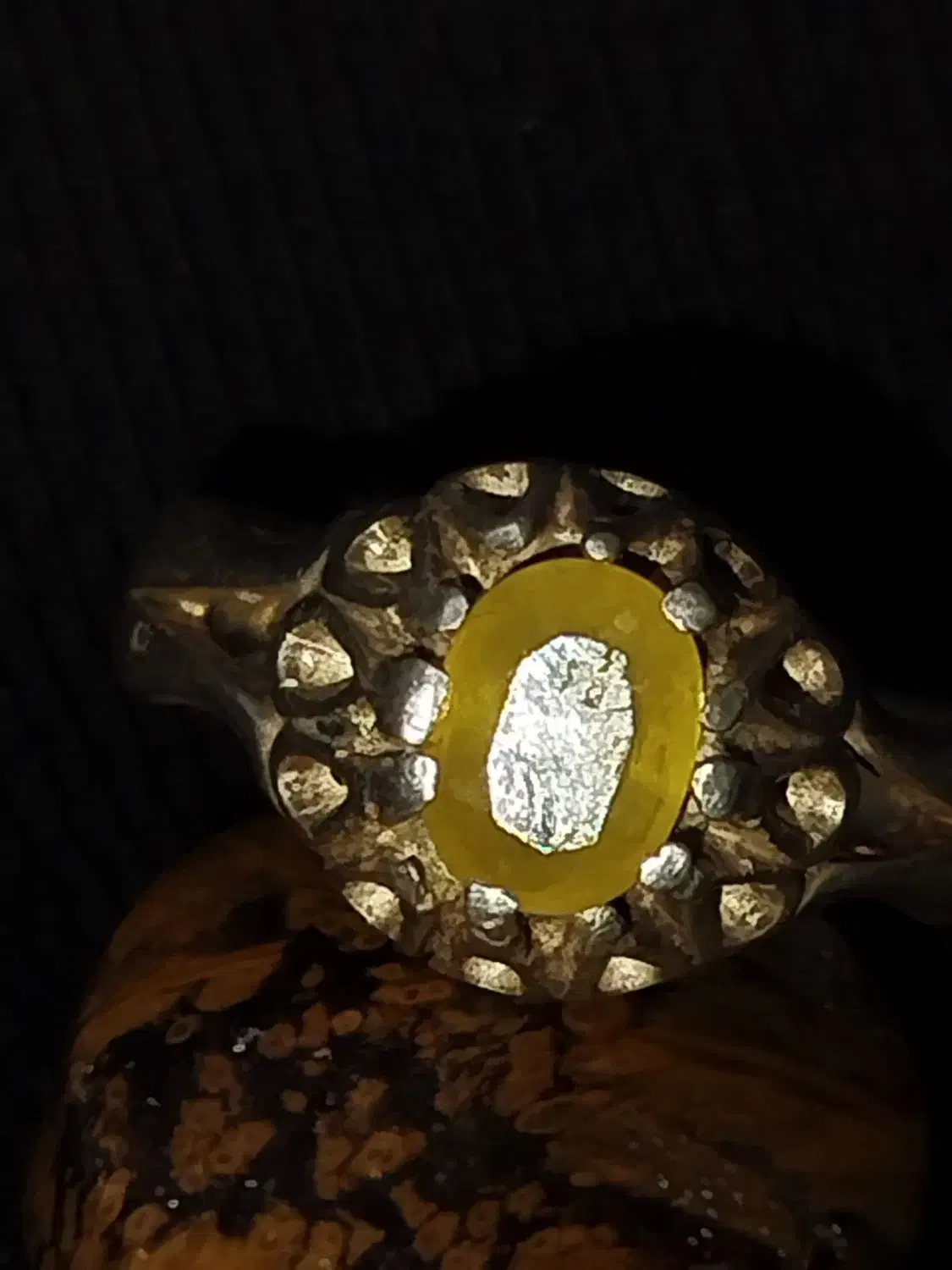 انگشتر یاقوت زرد|جواهرات|زاهدان, |دیوار