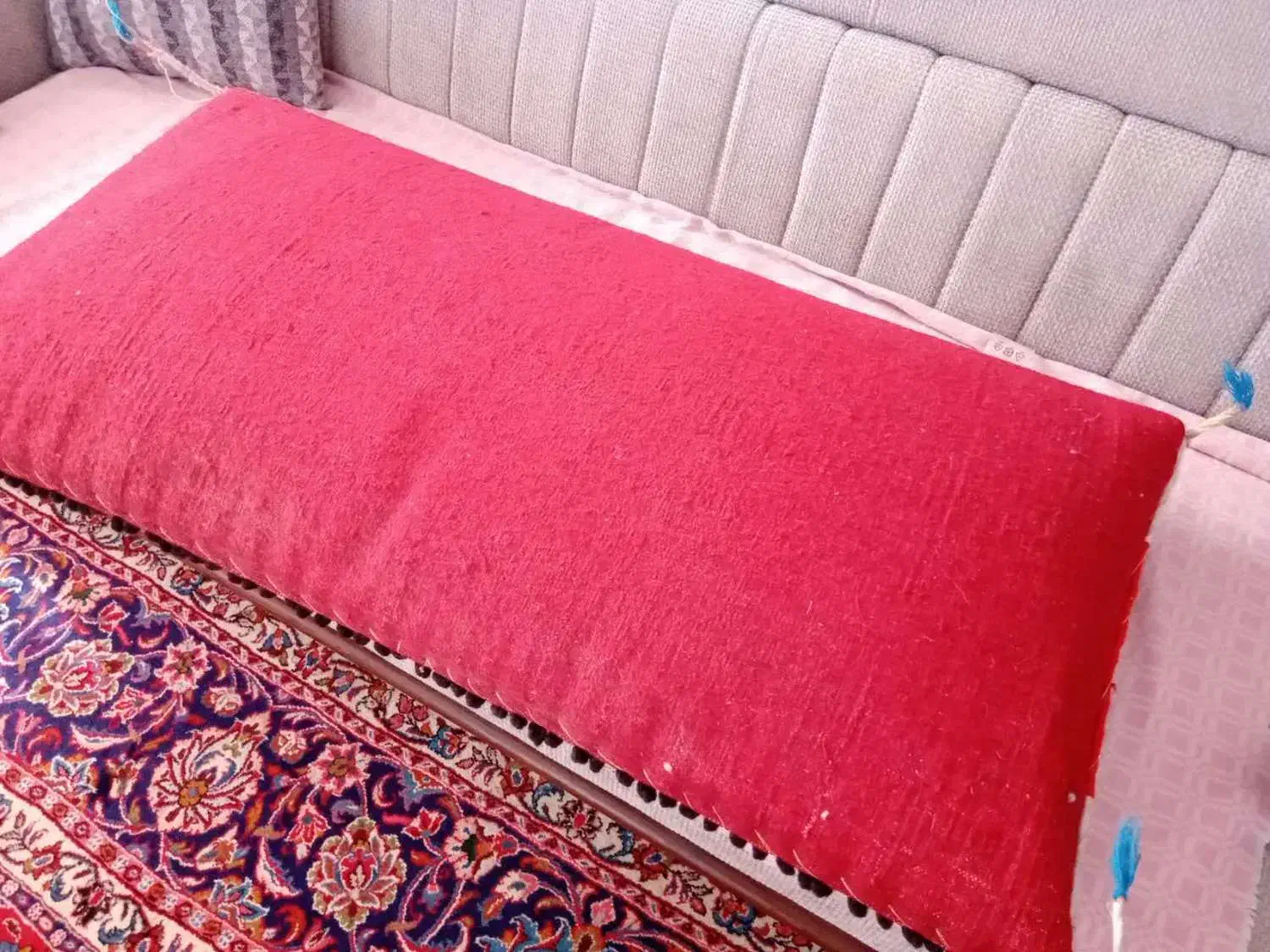 پشتی ترکمن دستباف|پشتی|ملایر, |دیوار