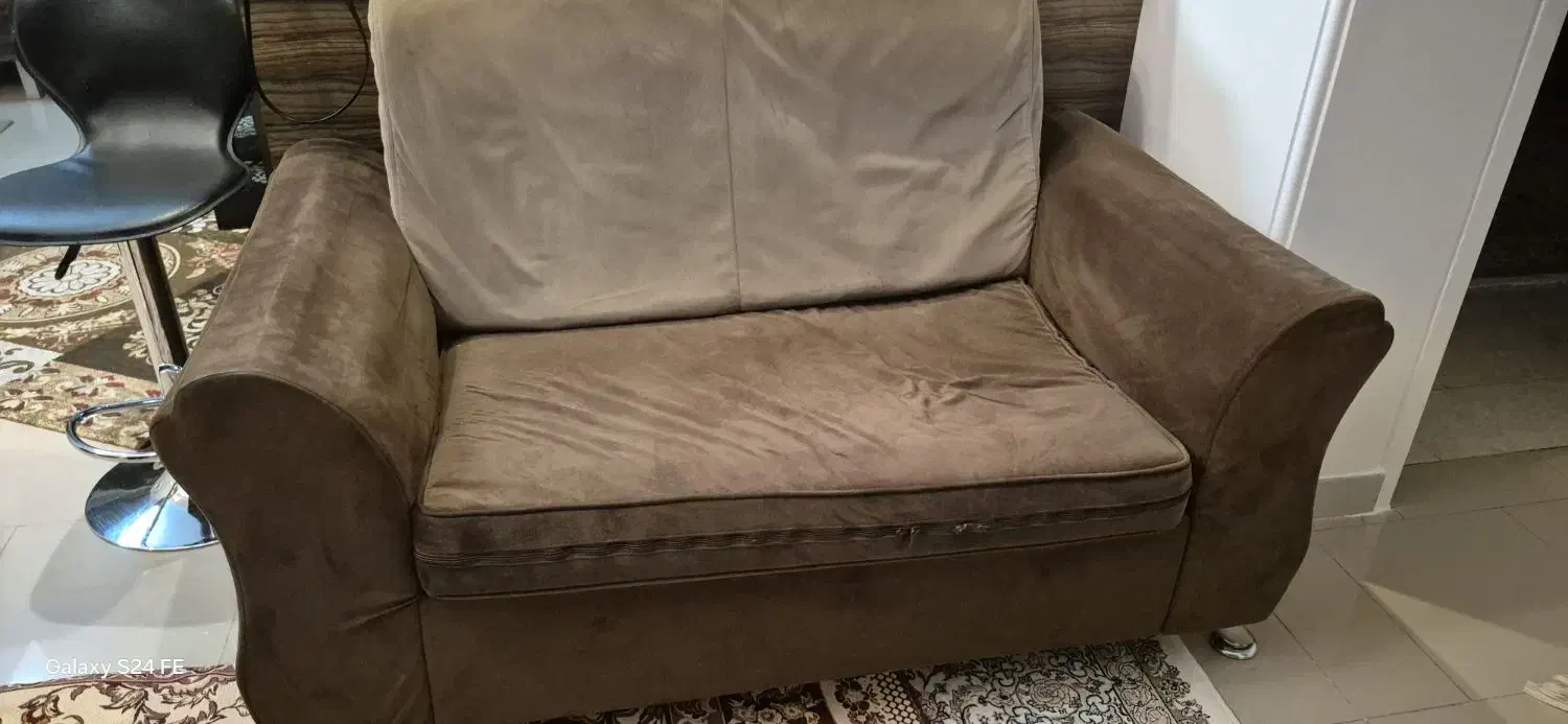 مبل تک نفره و دو نفره|مبلمان خانگی و میز عسلی|تهران, حکیمیه|دیوار