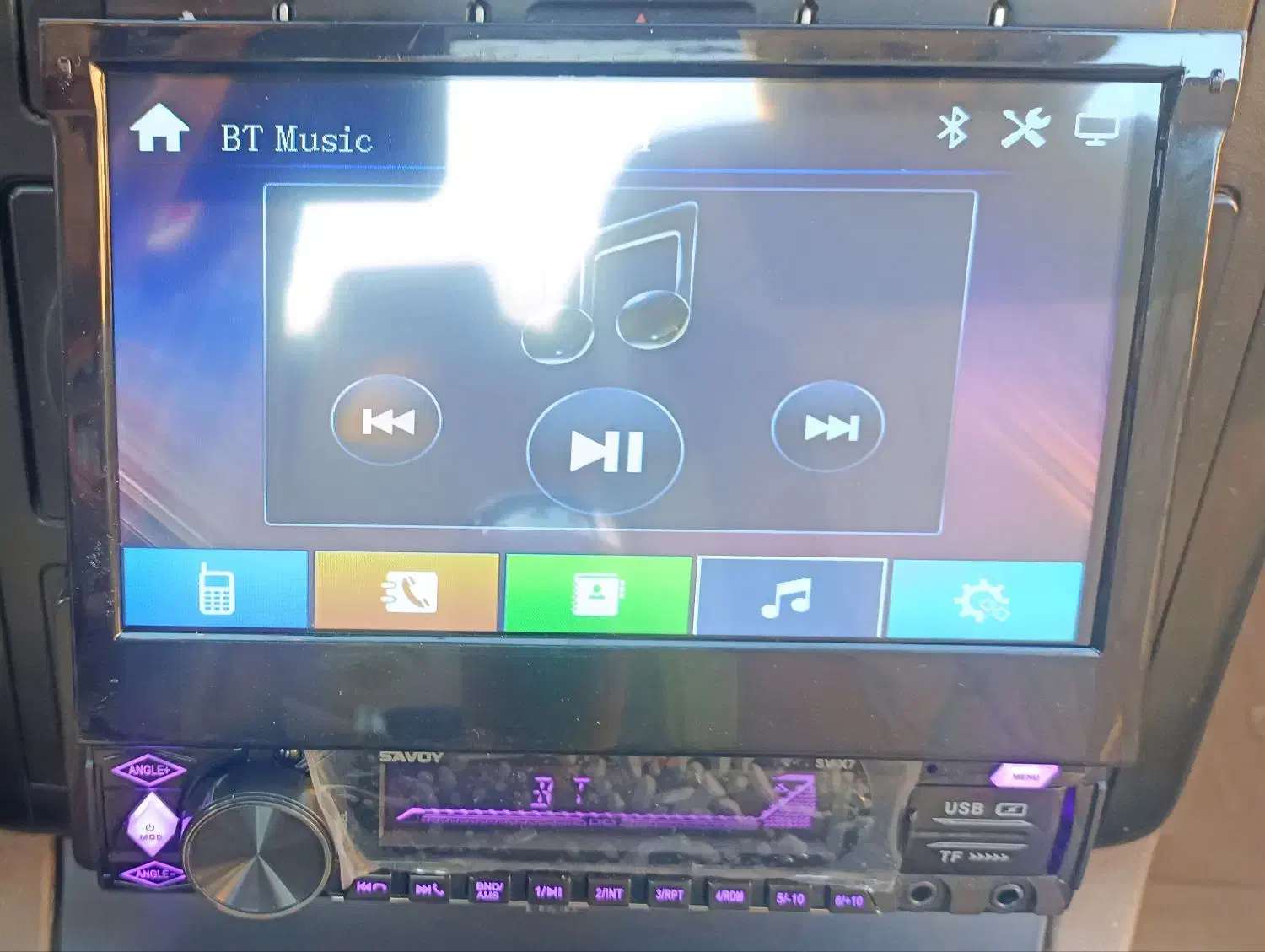 پخش ایندش ساووی مانیتور دار 7اینچ 6خروجی|قطعات یدکی و لوازم جانبی|زرگرشهر, |دیوار