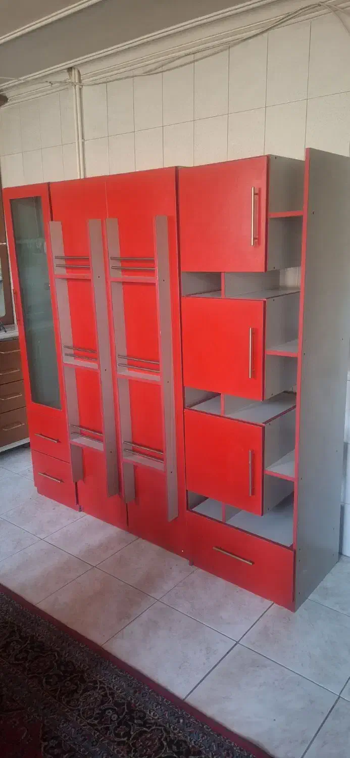 کمد ۳ تیکه|جاکفشی، کمد، دراور|بروجرد, |دیوار