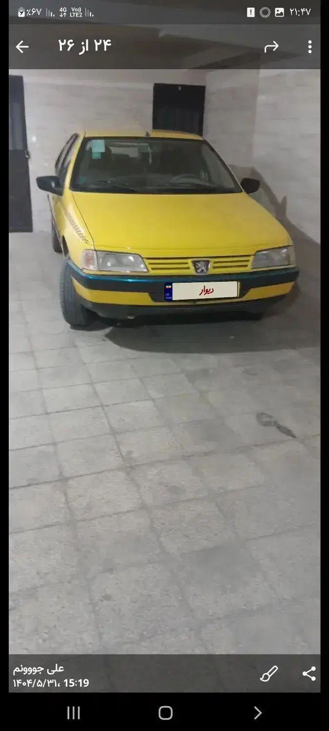 تاکسی کم کار کرد|خودرو سواری و وانت|مشکیندشت, |دیوار