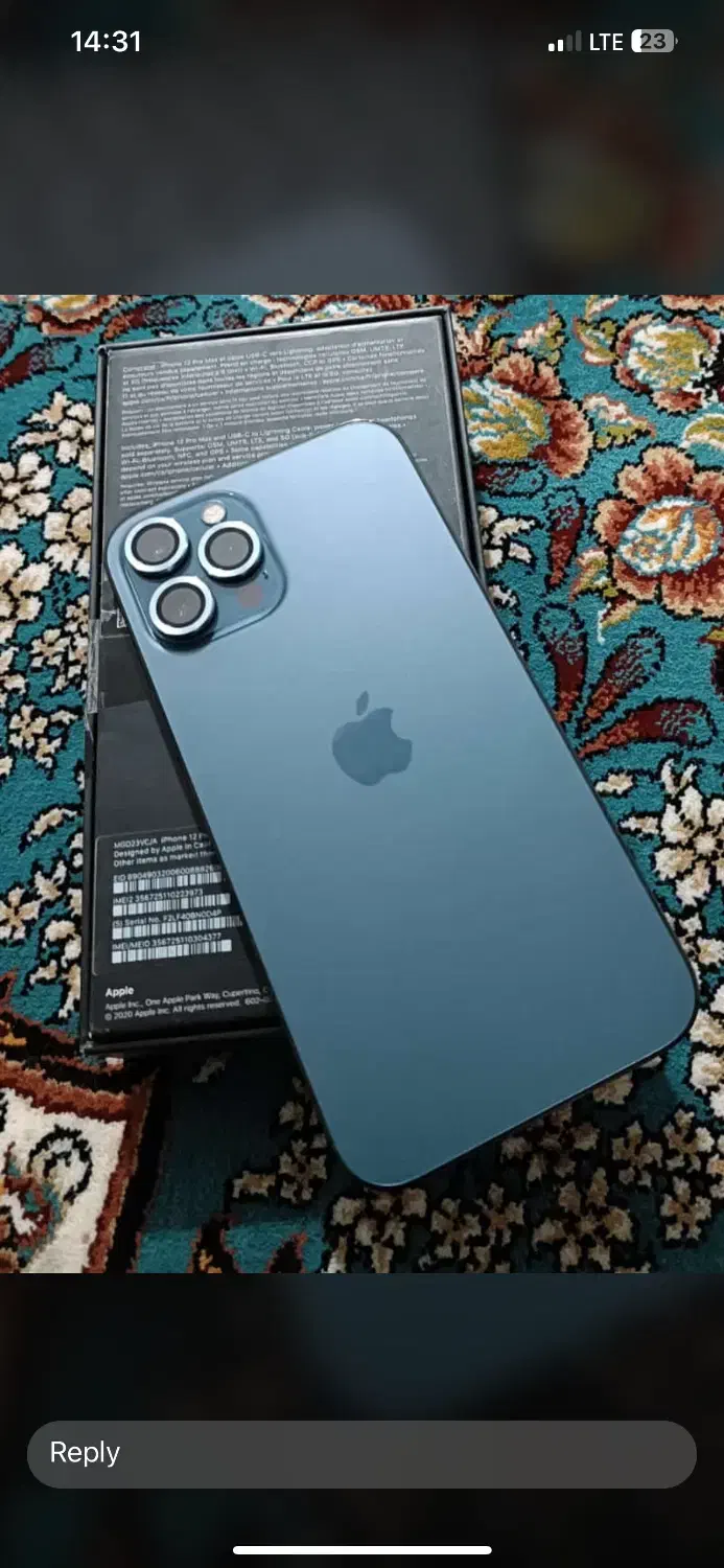 آیفون ۱۲promax|موبایل|شیراز, میرزاکوچک خان|دیوار