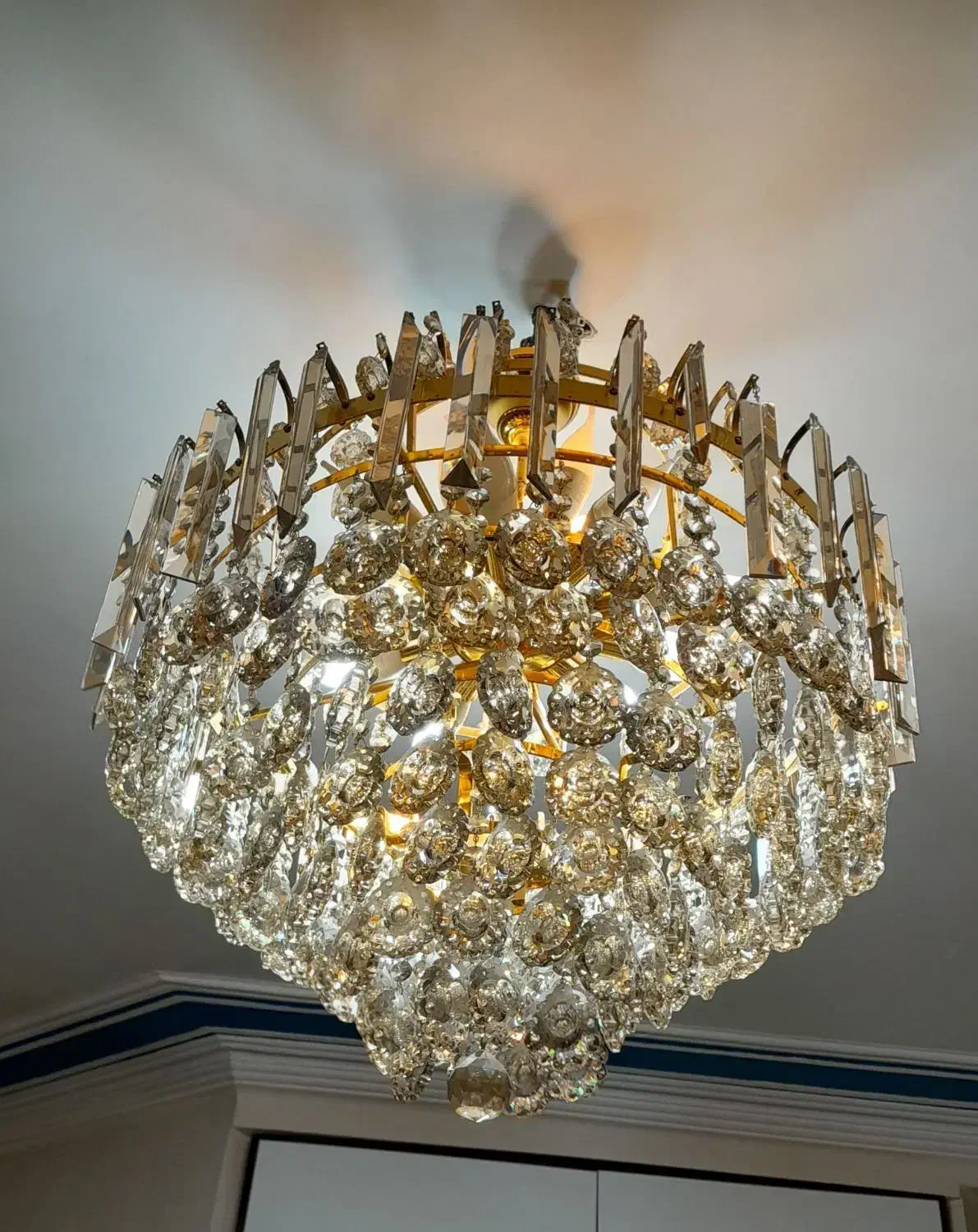 لوستر کریستال|لوستر و چراغ آویز|قزوین, |دیوار