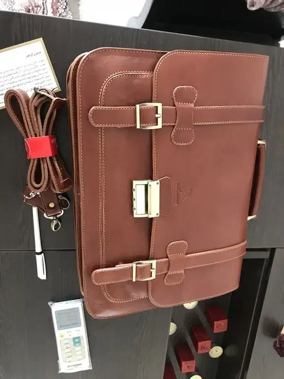 کیف اداری چرم طبیعی بارز|کیف، کفش، کمربند|بجنورد, |دیوار