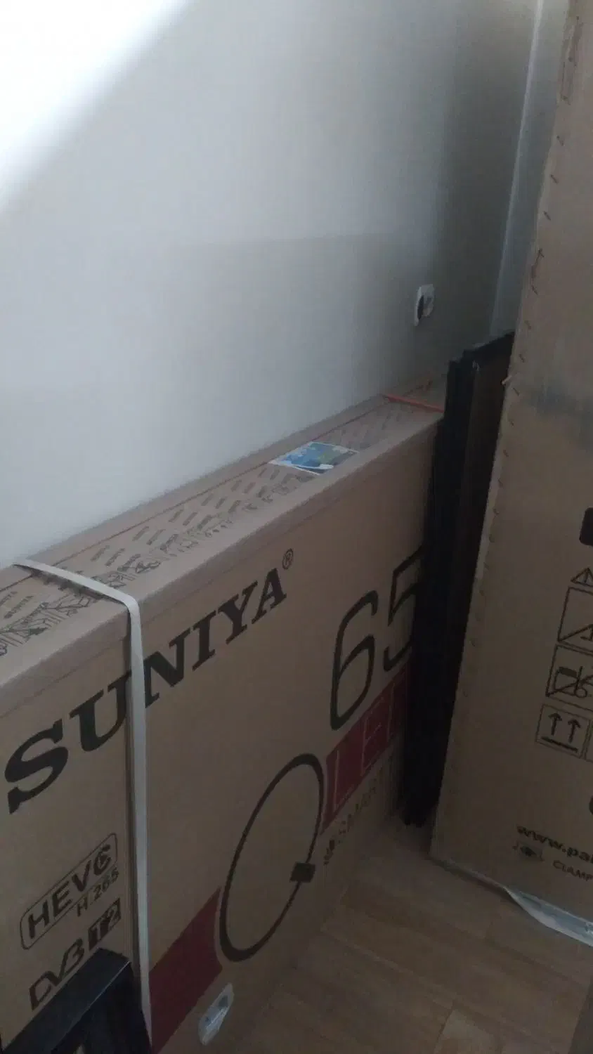 لوازم خانگی نو و آکبند یخچال ۴ درب و LED 65اینچ|یخچال و فریزر|اصفهان, شاه پسند|دیوار